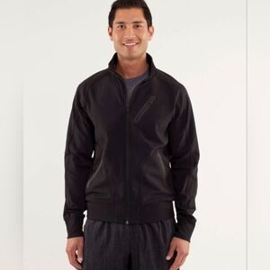 Lululemon Athletica Trainer Jacket Black Full Zip Medium
